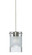Besa Pendant For Multiport Canopy Scope 4 Satin Nickel Clear/Frost 1x5W LED MR16 (127|X-6524EC-LED-SN)