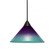 Besa, Jade Cord Pendant, Purple/Blue, Bronze Finish, 1x3W LED (127|1XT-JADEPB-LED-BR)