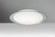 Besa, Tuca 15 Ceiling, Opal/Silver Foil, Finish, 1x20W LED (127|TUCA15SFC-LED)