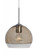 Besa, Ally 8 Cord Pendant, Smoke/Clear, Satin Nickel Finish, 1x60W Medium Base (127|1JT-ALLY8SM-SN)