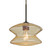 Besa, Zen Cord Pendant, Gold Bubble, Bronze Finish, 1x60W Medium Base (127|1JT-ZENGD-BR)