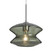 Besa, Zen Cord Pendant, Moss Bubble, Satin Nickel Finish, 1x60W Medium Base (127|1JC-ZENMS-SN)