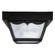 1 Light Outdoor Flush Mount (42|9237BK)