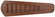 70'' Custom Carved Blades in Scalloped Walnut (20|B570C-1)