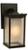 Riviera 1 Light Small Outdoor Wall Lantern in Oiled Bronze Outdoor (20|Z3704-OBO)