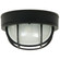 Round Bulkhead 1 Light Large Flush/Wall Mount in Textured Black (20|Z395-TB)