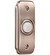 Recessed Mount Stepped Rectangle LED Lighted Push Button in Pewter (20|BR2-PW)