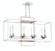 Cubic 8 Light Linear Chandelier in Chrome (20|41528-CH)