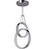 Anillo 2 Ring LED Pendant in Chrome (20|42723-CH-LED)