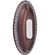 Surface Mount Oval LED Lighted Push Button in Rustic Brick (20|BSOVL-RB)