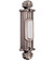 Surface Mount Straight Ornate LED Lighted Push Button in Antique Pewter (20|BSSO-AP)