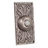 Surface Mount Designer LED Lighted Push Button in Antique Pewter (20|PB3037-AP)