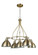 Timarron 5 Light Down Chandelier in Legacy Brass (20|35925-LB)