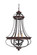 Stafford 6 Light Foyer in Aged Bronze/Textured Black (20|38736-AGTB)