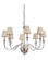 Deran 8 Light Chandelier in Polished Nickel (20|48028-PLN)