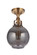 State House 13.6'' 1 Light Semi Flush in Vintage Brass (20|X8308-VB)
