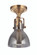 State House 10.75'' 1 Light Semi Flush in Vintage Brass (20|X8317-VB)