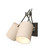 Compass Black Wall Sconce (92|5150)
