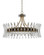 Coquette Brass Chandelier (92|9000-0014)