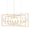 Metro Gold Rectangular Chandelier (92|9542)