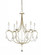 Crystal Lights Silver Small Chandelier (92|9890)