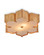 Grand Lotus Gold Flush Mount (92|9999-0010)