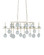 Sethos Silver Rectangular Chandelier (92|9000-0060)