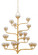 Agave Americana Gold Chandelier (92|9000-0157)
