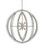Saltwater Silver Orb Chandelier (92|9000-0210)