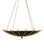 Fontaine Black & Gold Chandelier (92|9000-0319)