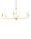 Nottaway Large Gold Chandelier (92|9000-0370)