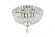 Tranquil 6 light Chrome Flush Mount Clear Royal Cut Crystal (758|V2528F16C/RC)