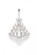 Maria Theresa 49 light Chrome Chandelier Clear Royal Cut Crystal (758|2800G46C/RC)