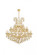 Maria Theresa 41 light Gold Chandelier Golden Teak (Smoky) Royal Cut Crystal (758|2800G52G-GT/RC)