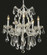 Maria Theresa 6 light Chrome Chandelier Clear Royal Cut Crystal (758|2801D20C/RC)