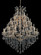 Maria Theresa 49 Light Gold Chandelier Golden Teak (Smoky) Royal Cut Crystal (758|2801G46G-GT/RC)