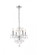 Princeton 4 light Chrome Pendant Clear Royal Cut Crystal (758|V7834D17C/RC)