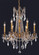Rosalia 6 light French Gold Chandelier Clear Royal Cut Crystal (758|9206D23FG/RC)