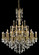 Rosalia 45 light French Gold Chandelier Golden Teak (Smoky) Royal Cut Crystal (758|9245G54FG-GT/RC)