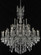 Rosalia 45 Light Pewter Chandelier Clear Royal Cut Crystal (758|9245G54PW/RC)