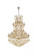 Maria Theresa 61 light Golden Teak Chandelier Golden Teak (Smoky) Royal Cut Crystal (758|2800G54GT-GT/RC)
