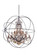 Geneva 25 light Dark Bronze Chandelier Golden Teak (Smoky) Royal Cut crystal (758|1130G60DB-GT/RC)
