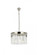 Sydney 3 light polished nickel Pendant Clear Royal Cut Crystal (758|1208D16PN/RC)