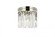 Sydney 3 light polished nickel Flush Mount Clear Royal Cut Crystal (758|1208F12PN/RC)