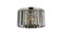 Sydney 8 light polished nickel Flush Mount Silver Shade (Grey) Royal Cut Crystal (758|1208F26PN-SS/RC)
