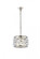 Madison 3 light polished Nickel Pendant Clear Royal Cut Crystal (758|1214D12PN/RC)