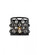 Madison 1 light Matte Black Wall Sconce Silver Shade (Grey) Royal Cut Crystal (758|1214W11MB-SS/RC)