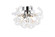 Ritz 4 Light Chrome Flush Mount, Wall Sconce (758|2104F14C)