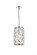 Madison 1 light polished Nickel Pendant Clear Royal Cut Crystal (758|1204D8PN/RC)