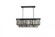 Sydney 12 light Matte Black Chandelier Silver Shade (Grey) Royal Cut Crystal (758|1232D40MB-SS/RC)